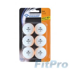 Мячи для настольного тенниса DONIC SCHILDKROT Jade Poly 40+, 6 шт. в магазине FitPro
